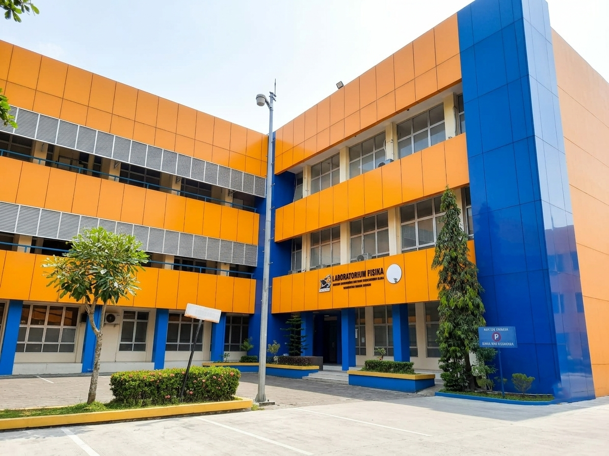 Foto depan Laboratorium Fisika FMIPA