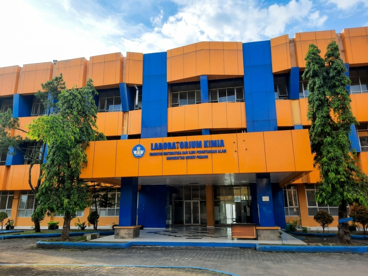 Foto depan Laboratorium Kimia FMIPA