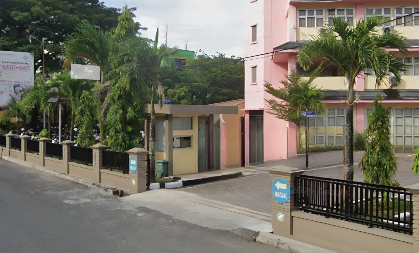 Foto depan Pos Satpam FEB