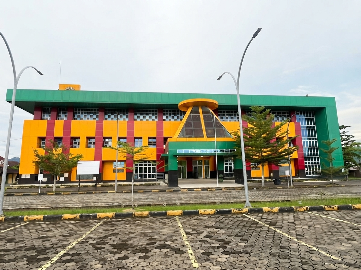 Foto depan Sport Centre FIK Lubuk Buaya