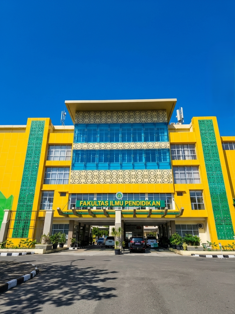 Foto depan Gedung Kuliah FIP