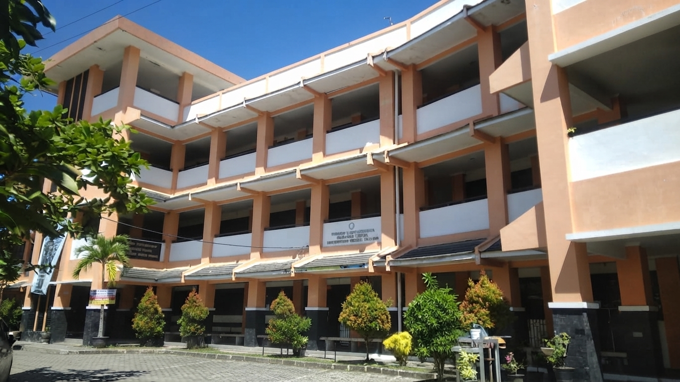 Foto depan Gedung Kuliah Tambang dan Otomotif FT