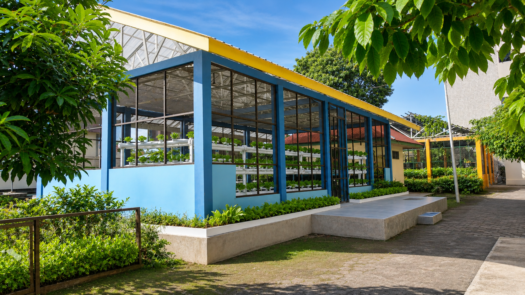 Foto depan Laboratorium Kaca FMIPA