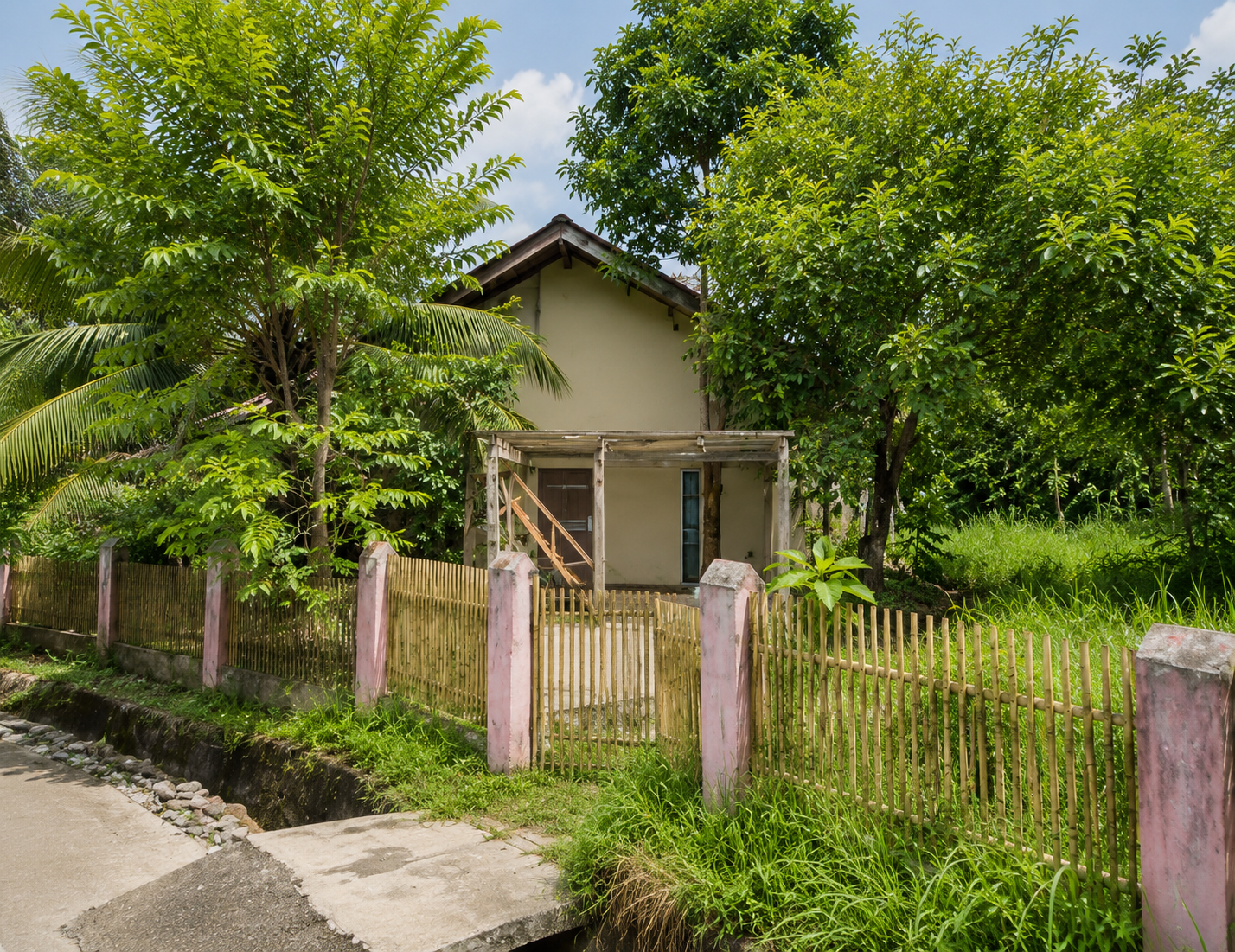 Foto depan Rumah Dinas 4 FMIPA Sijunjung