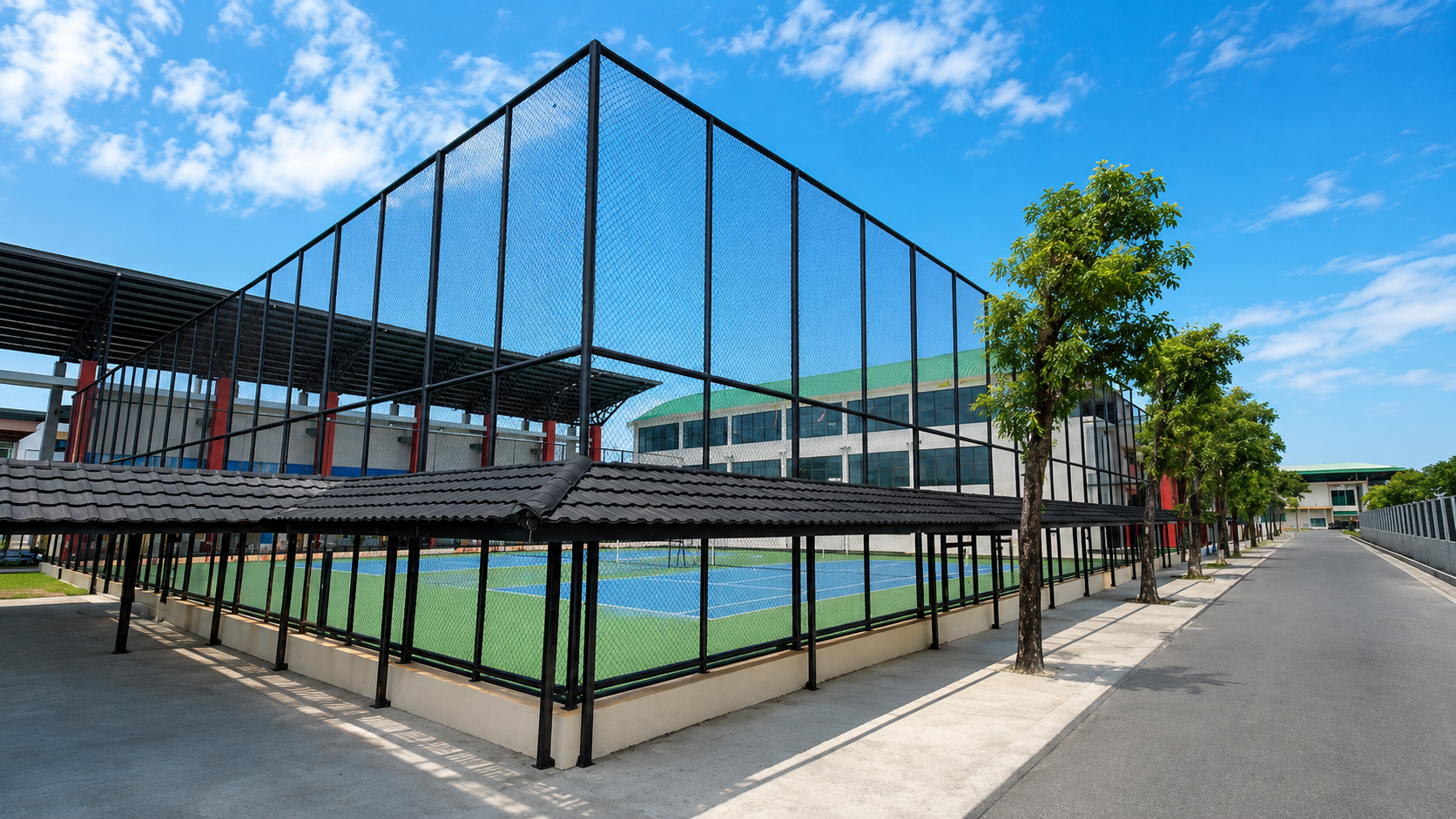 Foto depan Lapangan Tenis Outdoor FIK