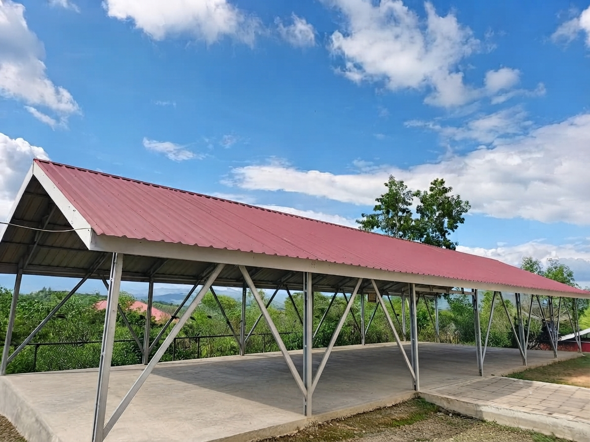 Foto depan Bangunan Parkir Vokasi Sawahlunto